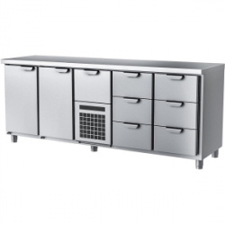 Стол холодильный HappyChef TC GH 1-1-CBR-3-3