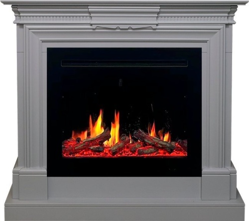 Каминокомплект Chelsea - Grey с очагом 5D V-ART 25
