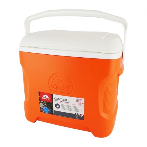 Термоэлектрический автохолодильник Igloo Contour 30 orange
