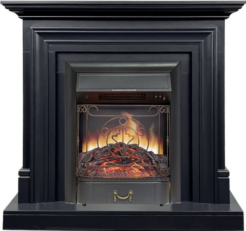 Каминокомплект Bradford - Серый графит с очагом Majestic FX Black