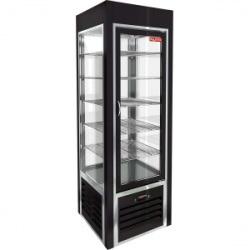 Витрина холодильная напольная HICOLD VRC 350 Sh Black FR