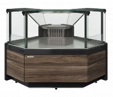 Витрины угловые GC111 (BAVARIA 3) подъемное стекло