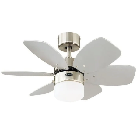 Вентилятор с подсветкой Westinghouse Flora Royal White