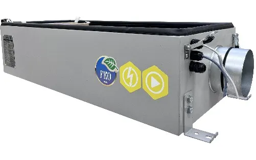 Вентиляционная установка с электрическим нагревом Minibox.E-300-FKO
