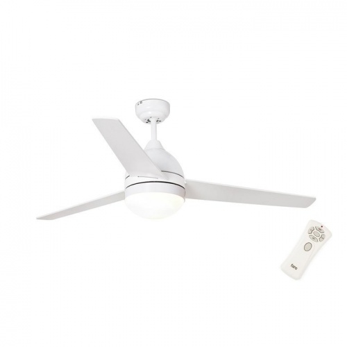 Вентилятор с подсветкой Faro Tabarca Blanco