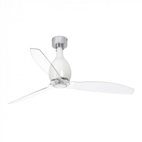Вентилятор с подсветкой Faro Mini Eterfan Matt White 1L