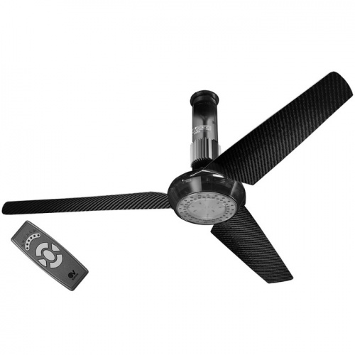 Вентилятор с подсветкой Vortice Nordik Air Design 160-29 Transporent Carbon