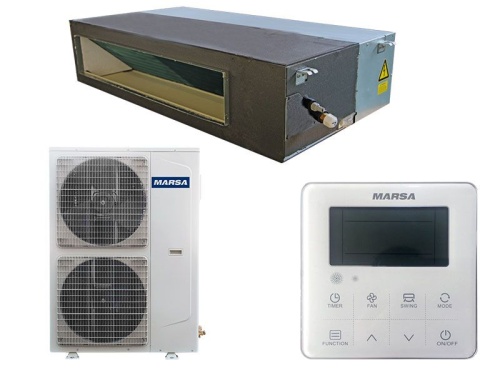 Канальные сплит-системы MARSA MRK-60BHAN/MRK-60HANE-W