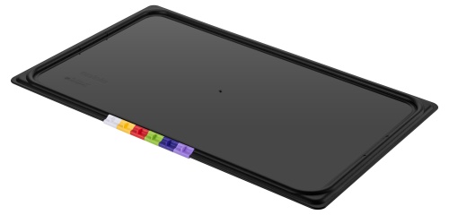 Крышка для гастроемкости GN1/1, черная, RESTOLA