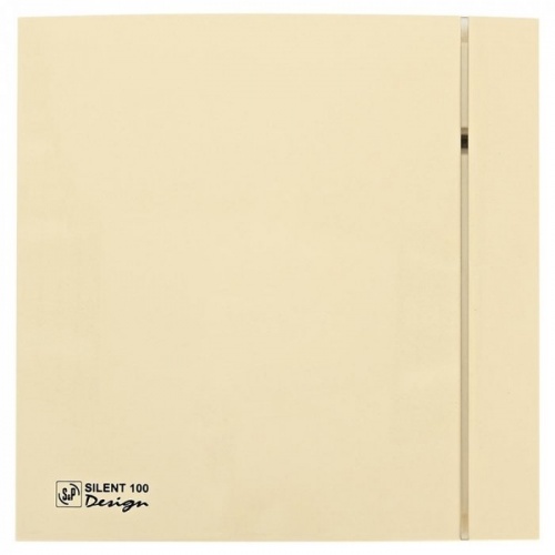 Вытяжка для ванной диаметр 100 мм Soler & Palau SILENT-100 CRZ CHAMPAGNE DESIGN-4C (230V 50)