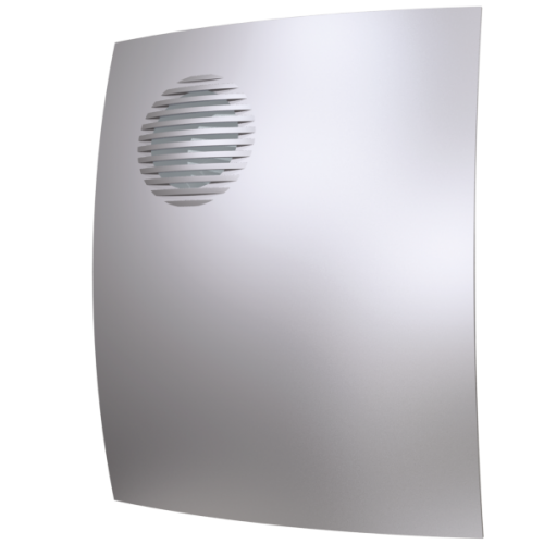 Вытяжка для ванной диаметр 100 мм ERA PARUS 4C gray metal