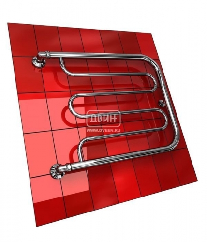 Водяной полотенцесушитель фокстрот Двин D без полочки (1") 60/40