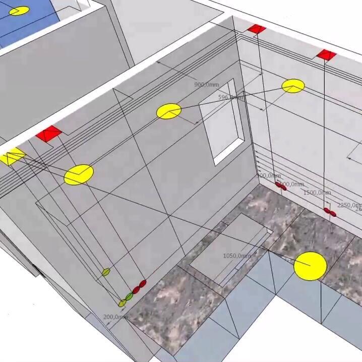 Схема электропроводки в sketchup - 89 фото