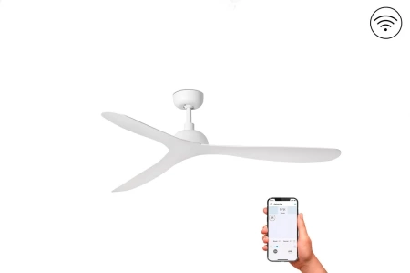 Потолочный вентилятор Faro Gotland White DC Smart 33446WP