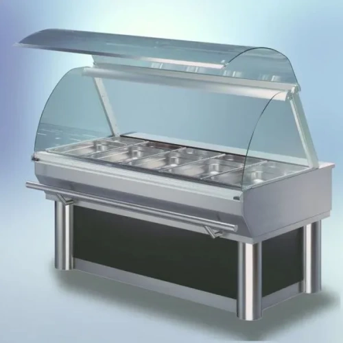 Витрина нейтральная Ubert DNT51SS (в комплекте база, ограничитель, поддон)