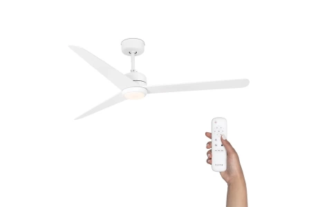 Люстра-вентилятор Faro Nuu Led White DC 33722