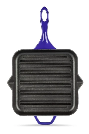 Квадратная сковорода-гриль HS K GTV 2828 PARLIAMENT BLUE