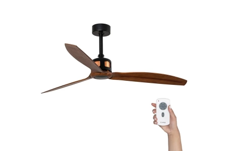 Потолочный вентилятор Faro Copper Fan Black Wood DC 33451