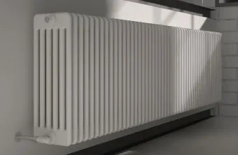 Стальной трубчатый радиатор 6-колончатый Arbonia 6055/12 N69 твв RAL 9016