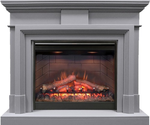 Каминокомплект Coventry Gray - Серый с очагом Symphony 26'' DF2608-INT