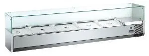 Витрина холодильная настольная Hurakan HKN-VRX1500/380