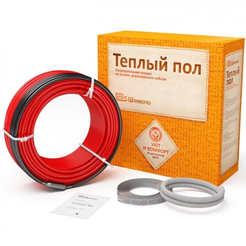 Нагревательный кабель Warmstad WSS 126,0 м/1890 Вт