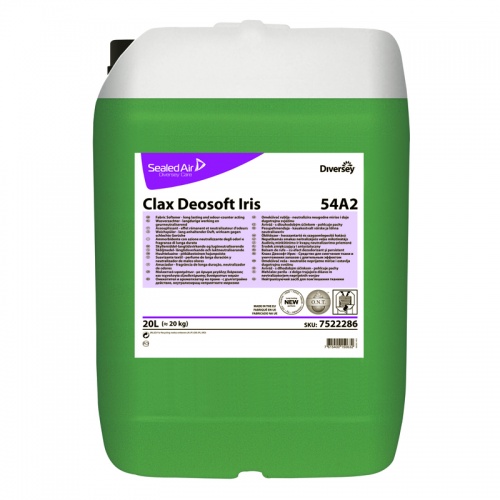 Средство для смягчения ткани и уничтожения запахов Clax Deosoft Iris 54A2 20 л [7522286]
