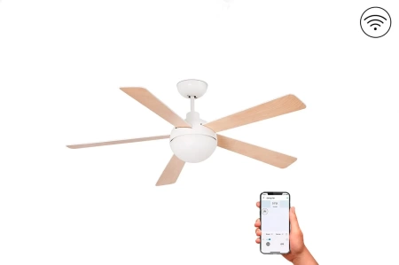 Люстра-вентилятор Faro Izaro Led DC Smart 33514WP