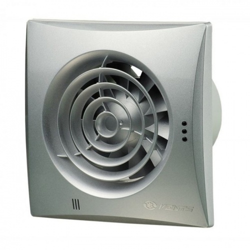 Вытяжка для ванной диаметр 150 мм Vents 150 Quiet алюм. лак