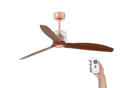 Потолочный вентилятор Faro Deco Fan Copper Wood DC 33399D
