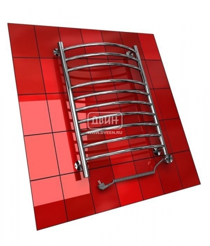 Электрический полотенцесушитель лесенка Двин K (1" - 1/2) 80/40 el