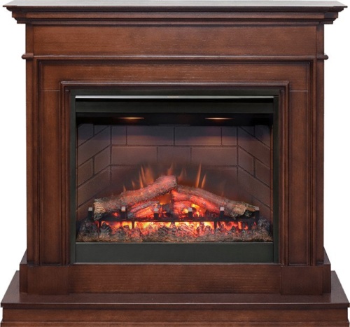 Каминокомплект Newport - Темный дуб с очагом Symphony 26'' DF2608-INT