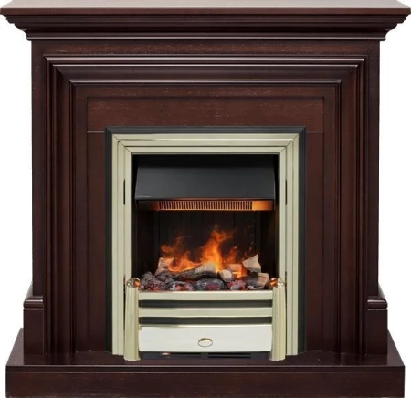 Каминокомплект Bradford - Темный дуб с очагом Cavendish (Dimplex)