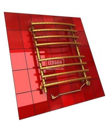 Электрический полотенцесушитель лесенка Двин R TWIST 100/40 el