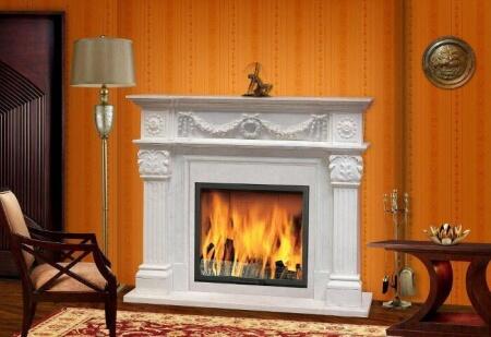 Облицовка для дровяных каминов DeMarco APOLLO Carrara Light
