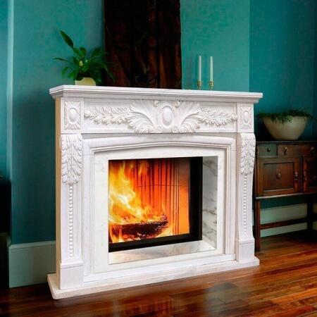 Облицовка для дровяных каминов DeMarco BARTOLOMEO Carrara Light