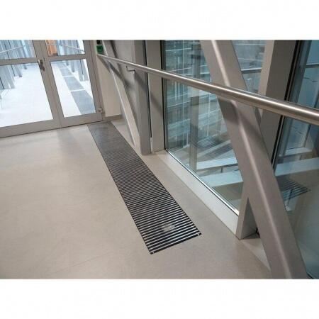 Внутрипольный конвектор длиной 30 см - 1 м Varmann Qtherm ECO 230x90x800