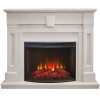 Стильный электрокамин со звуковым эффектом Real-Flame Kellie 25,5/26 с очагом Evrika 25,5 LED