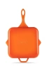 Квадратная сковорода-гриль HS K GTV 2828 ORANGE
