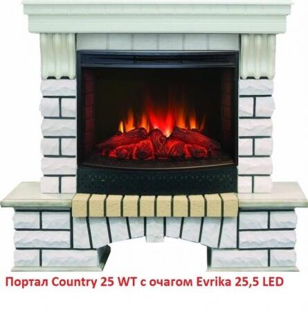 Портал из камня Real-Flame Country 25 WT