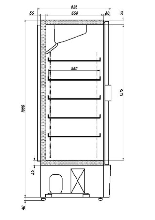 Шкаф R750MS