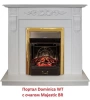 Очаг электрокамина Real-Flame Majestic Lux Brass