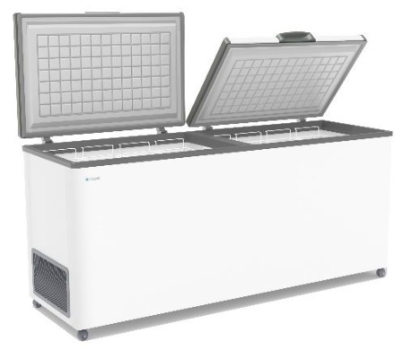 FROSTOR  серия STANDART DOUBLE морозильные лари с двойной глухой крышкой, R 290 a