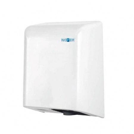 Пластиковая сушилка для рук Nofer FUGA 800 W белая пластик