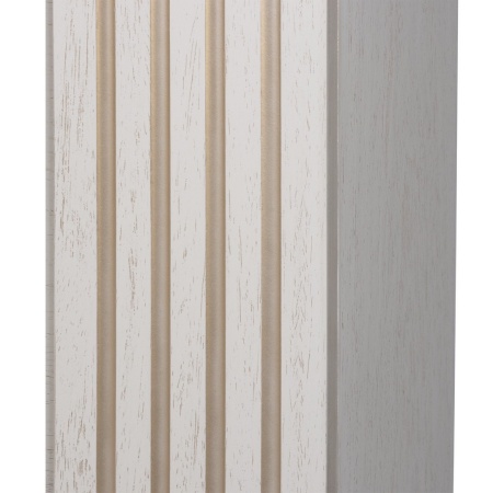 Каминокомплект: Очаг Electrolux EFP/P-4220LS, портал Siena 42/40/36, сл. кость с зол. патиной