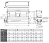 Фанкойл канальный General Climate GDU-F-10DR3 4T (8.40) 50 Па