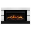 Каминокомплект: Очаг Electrolux EFP/P-4220LS, портал Moderno 42/40/36, белый