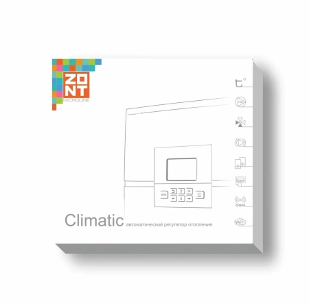Автоматический регулятор систем отопления ZONT CLIMATIC 1.2