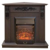 Угловой камин с эффектом живого пламени Real-Flame Dominica Corner STD/EUG DN с очагом Fobos s Lux B