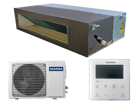 Канальные сплит-системы MARSA MRK-60BHA2N/MRK-60HA2NE-W